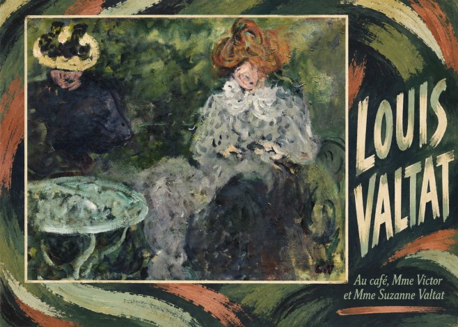 Louis Valtat Au Café, Mme Victor Et Mme Suzanne Valtat No3 - Juliste