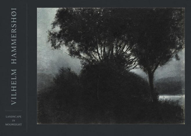 Vilhelm Hammershøi Landscape in Moonlight No2 - Juliste