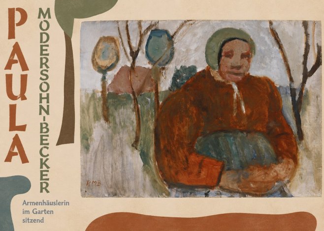 Paula Modersohn-Becker Armenhäuslerin Im Garten Sitzend No6 - Juliste