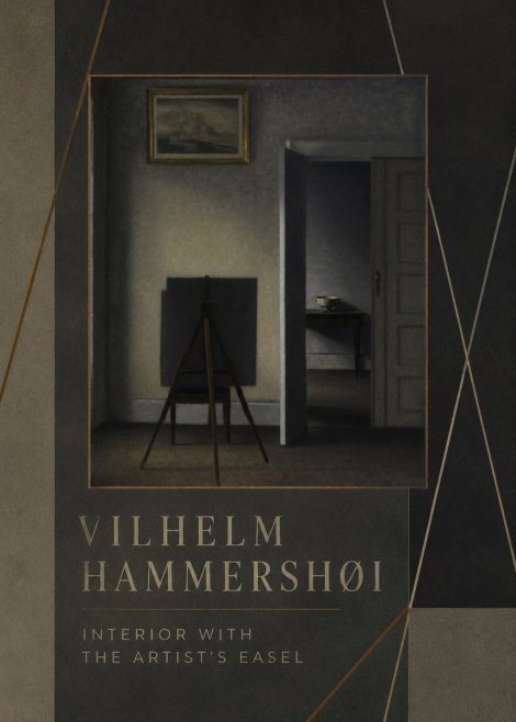 Vilhelm Hammershøi Interior with the Artist's Easel I No4 - Juliste