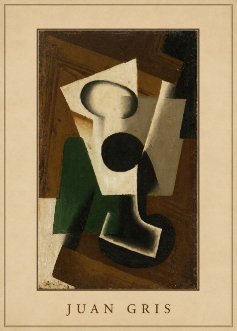 Juan Gris The Open Window No4 - Juliste