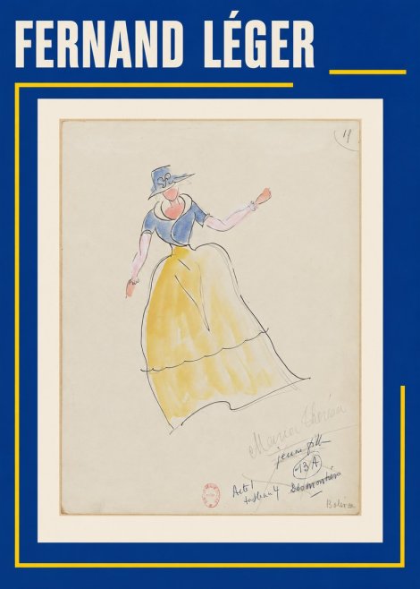 Fernand Léger Monica Thérese - Jeune Fille No1 - Juliste