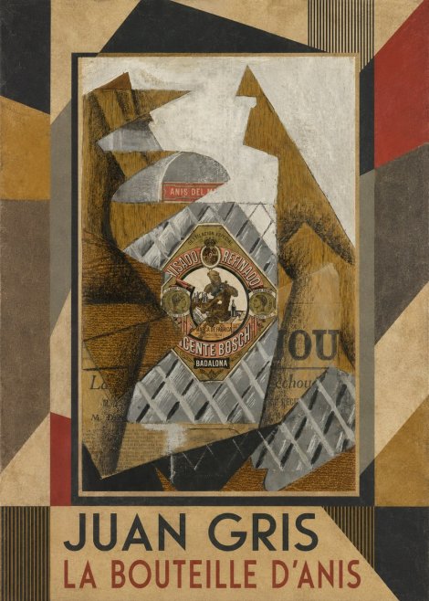 Juan Gris La Bouteille D'anis No1 - Juliste
