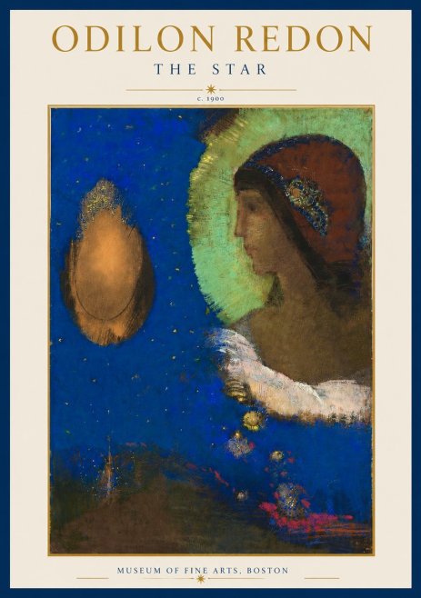 Odilon Redon The Star No5 - Juliste