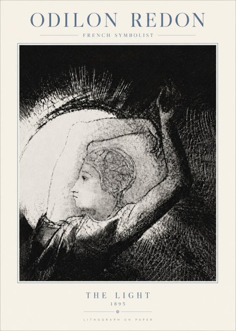 Odilon Redon The Light No5 - Juliste