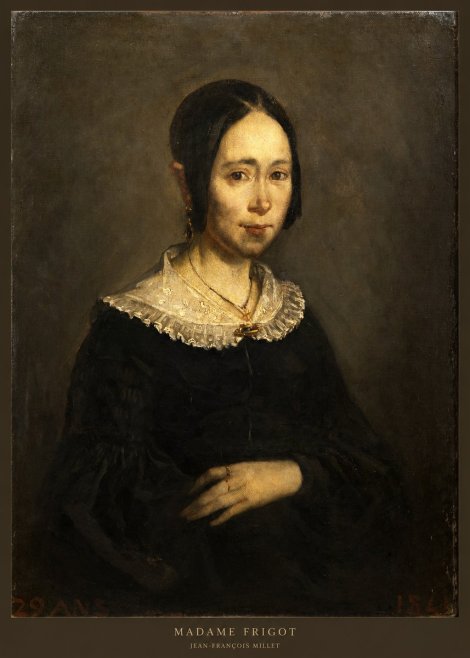 Jean-François Millet Madame Frigot No6 - Juliste