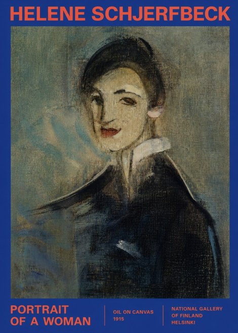 Helene Schjerfbeck Portrait of a Woman II No2 - Juliste