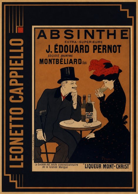 Leonetto Cappiello Absinthe J. Édouard Pernot No2 - Juliste