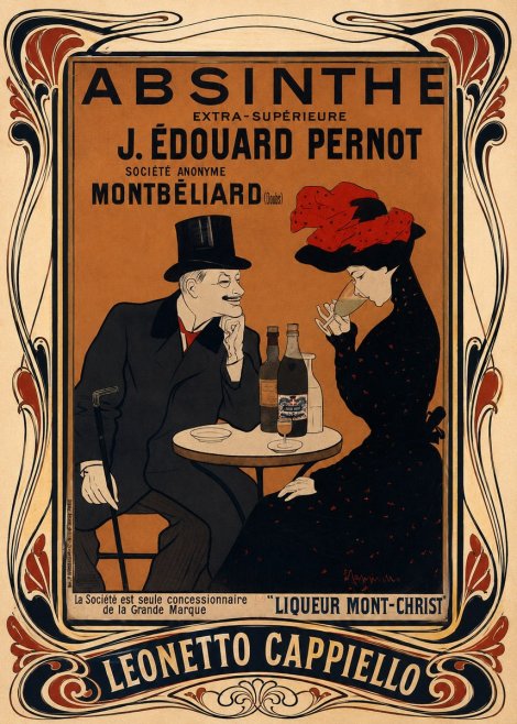 Leonetto Cappiello Absinthe J. Édouard Pernot No5 - Juliste