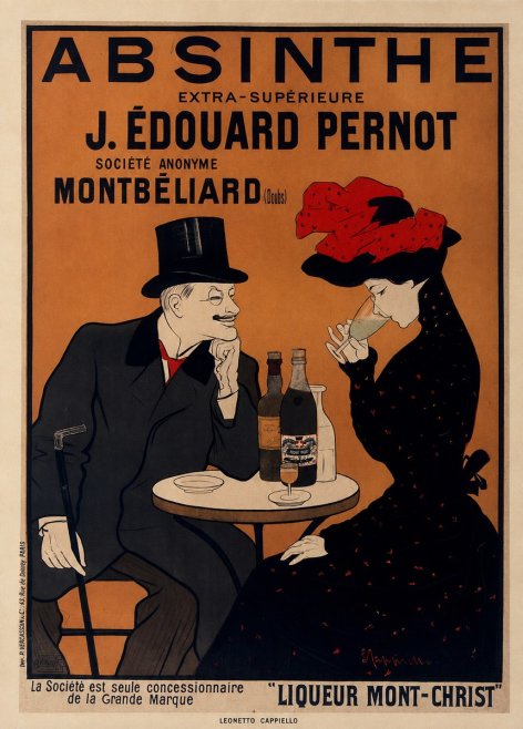 Leonetto Cappiello Absinthe J. Édouard Pernot No6 - Juliste