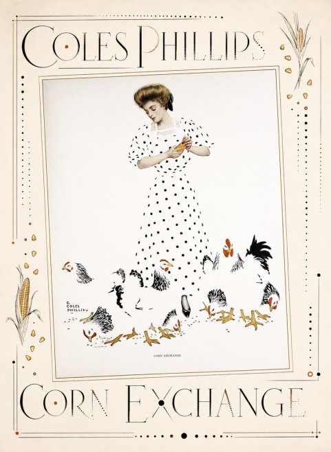 Coles Phillips Corn Exchange No5 - Juliste