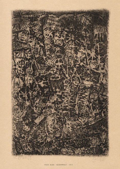 Paul Klee Kleinwelt No5 - Juliste