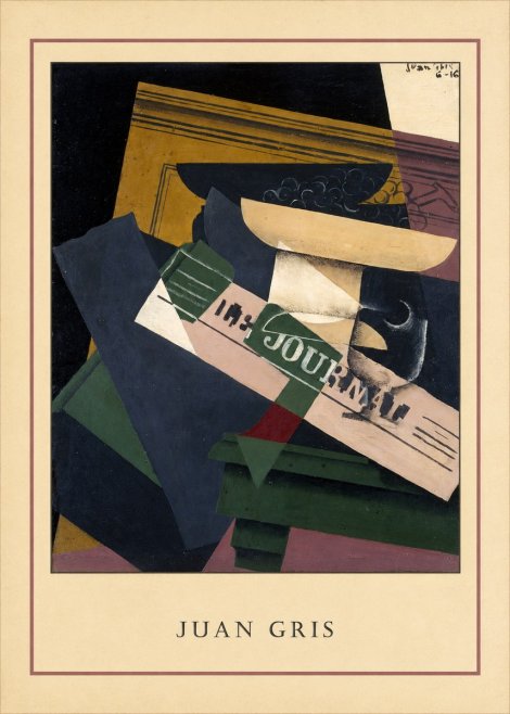 Juan Gris Journal No4 - Juliste