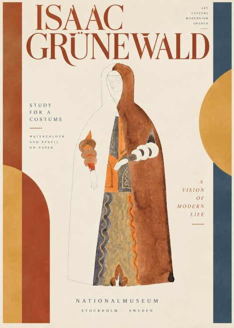 Isaac Grünewald Study for a Costume I No4 - Juliste