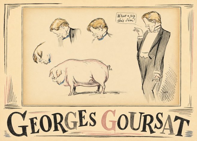 Georges Goursat Georges Goursat I No5 - Juliste