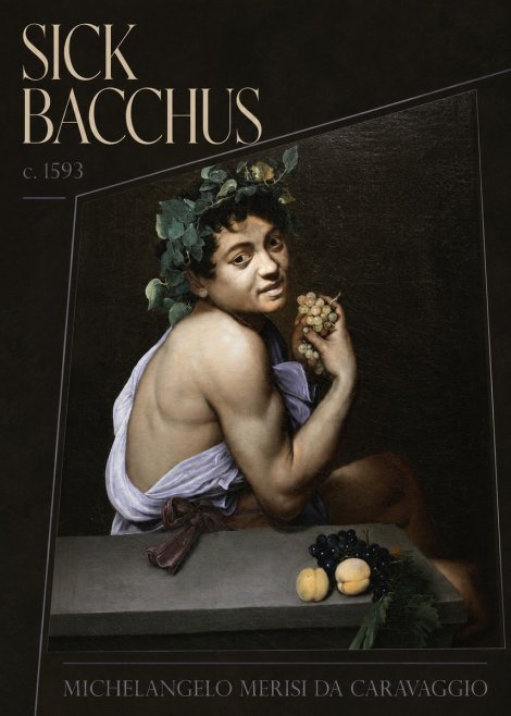 Michelangelo Merisi da Caravaggio Sick Bacchus No4 - Juliste