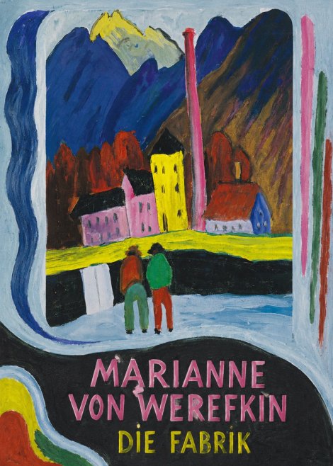 Marianne von Werefkin Die Fabrik No5 - Juliste