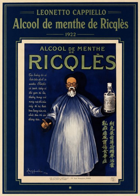 Leonetto Cappiello Alcool De Menthe De Ricqlès II No1 - Juliste