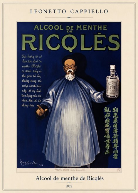 Leonetto Cappiello Alcool De Menthe De Ricqlès II No4 - Juliste