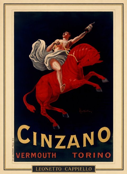 Leonetto Cappiello Cinzano Vermouth No1 - Juliste