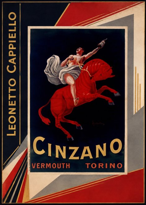 Leonetto Cappiello Cinzano Vermouth No2 - Juliste