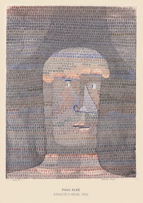 Paul Klee Athlete's Head No4 - Juliste