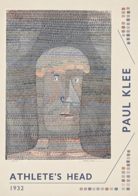 Paul Klee Athlete's Head No6 - Juliste