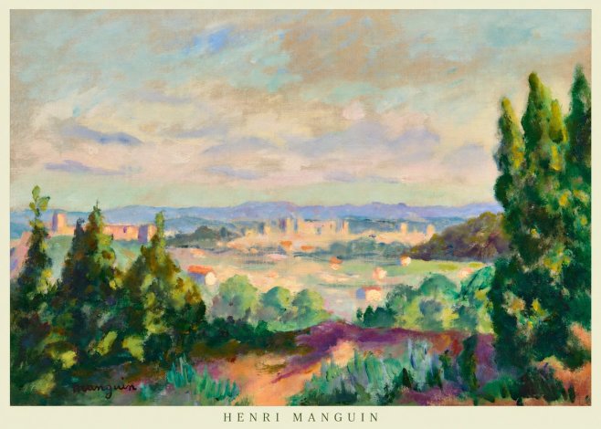 Henri Manguin Mediterranean City View No6 - Juliste