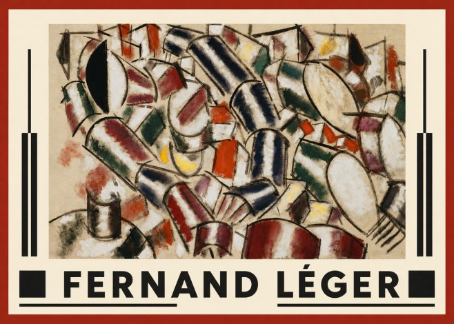 Fernand Léger Contraste De Formes No1 - Juliste