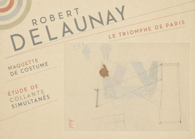Robert Delaunay Le Triomphe De Paris III No3 - Juliste
