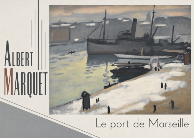 Albert Marquet Le Port De Marseille I No4 - Juliste