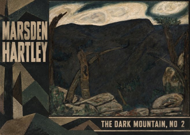 Marsden Hartley The Dark Mountain, No. 2 No2 - Juliste