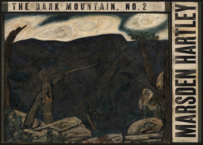 Marsden Hartley The Dark Mountain, No. 2 No3 - Juliste