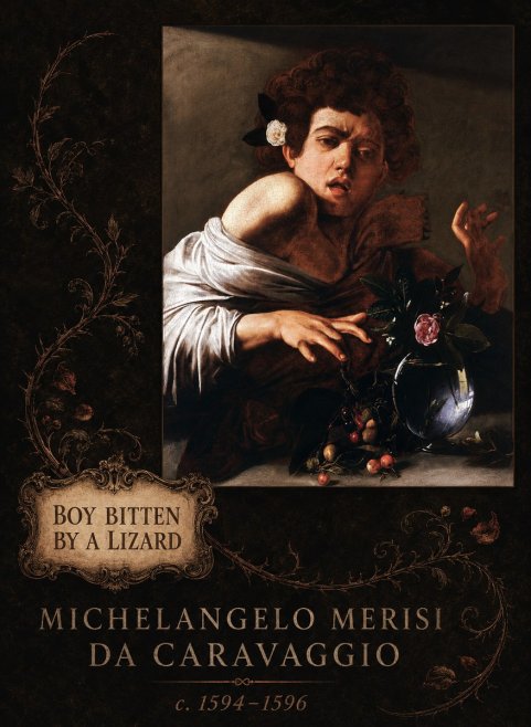 Michelangelo Merisi da Caravaggio Boy Bitten by a Lizard No6 - Juliste