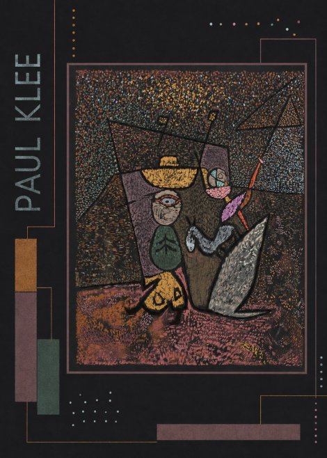 Paul Klee Man, Beast and Plant No2 - Juliste