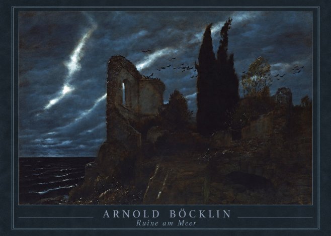 Arnold Böcklin Ruine Am Meer I No1 - Juliste