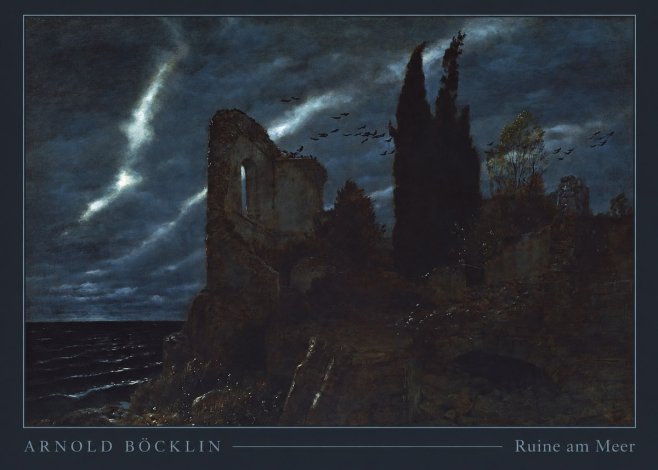 Arnold Böcklin Ruine Am Meer I No3 - Juliste
