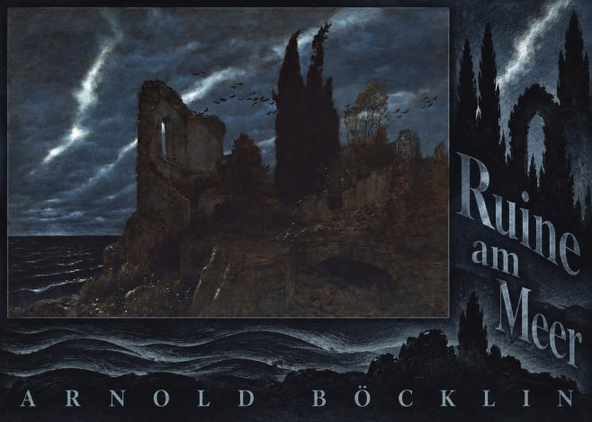 Arnold Böcklin Ruine Am Meer I No6 - Juliste