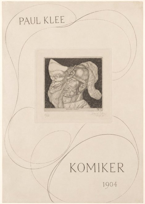 Paul Klee Komiker No3 - Juliste