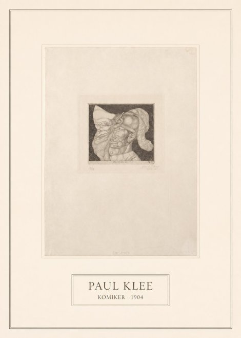 Paul Klee Komiker No5 - Juliste