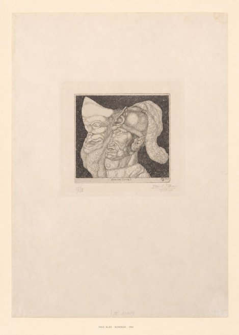 Paul Klee Komiker No6 - Juliste
