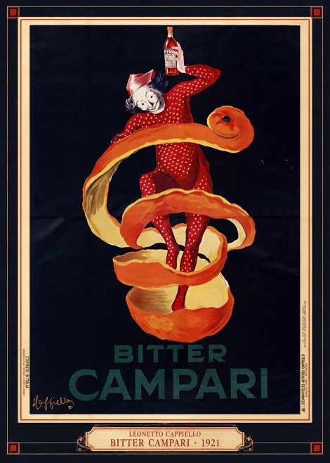 Leonetto Cappiello Bitter Campari I No1 - Juliste