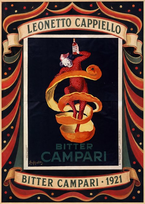 Leonetto Cappiello Bitter Campari I No5 - Juliste