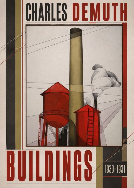 Charles Demuth Buildings No2 - Juliste