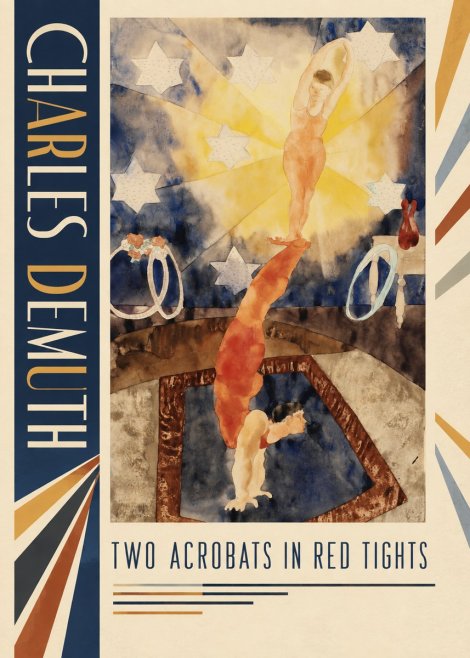 Charles Demuth Two Acrobats in Red Tights No2 - Juliste
