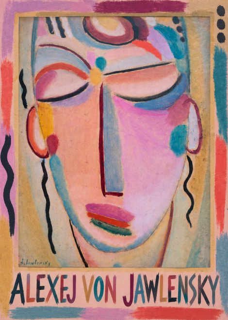 Alexej von Jawlensky Mystic Head No1 - Juliste