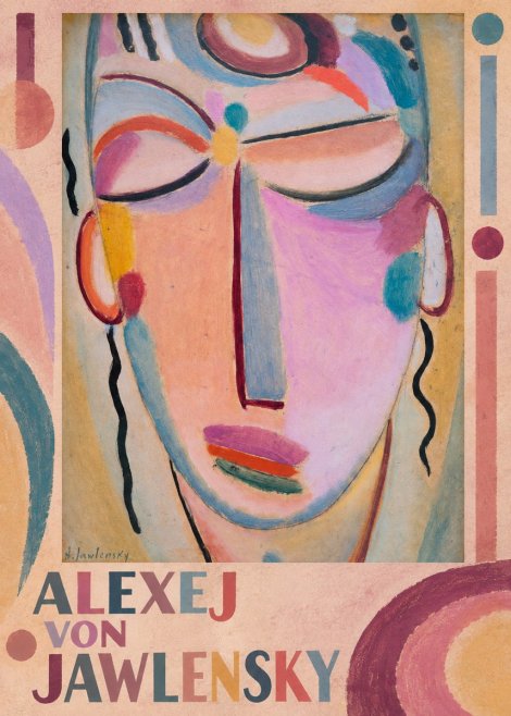Alexej von Jawlensky Mystic Head No5 - Juliste