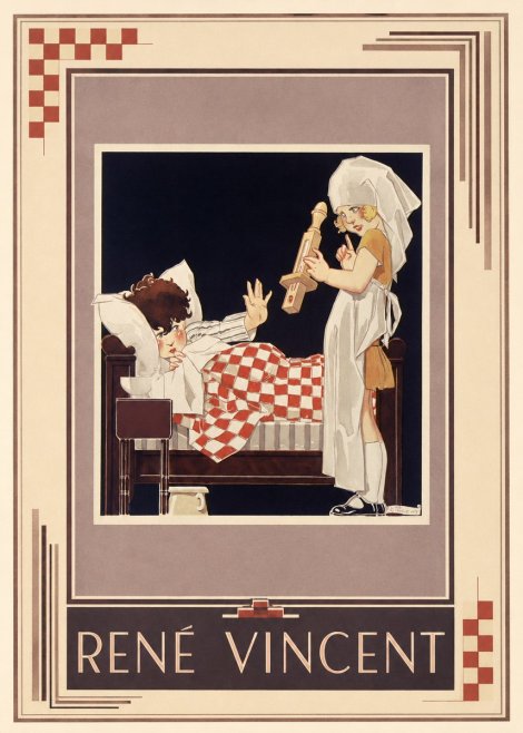 René Vincent The Little Patient No2 - Juliste