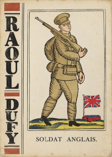 Raoul Dufy Soldat Anglais. No2 - Juliste