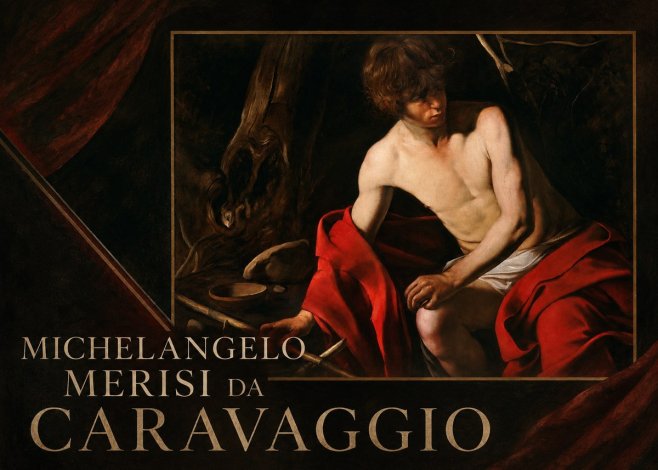 Michelangelo Merisi da Caravaggio John the Baptist (Youth with a Ram) No2 - Juliste